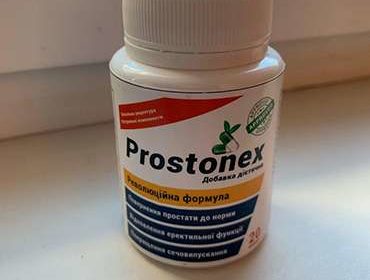 Prostonex для мужчин на столе.